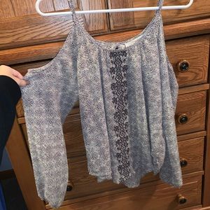 Off the shoulder tank